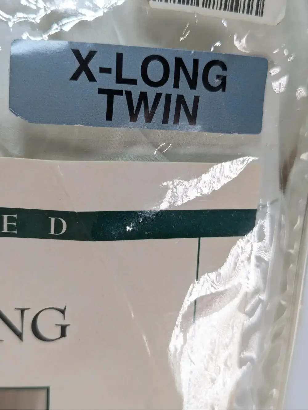 NWT Classic Mattress Pad Twin XL White Phoenix Down Co Cotton Top Poly Fill